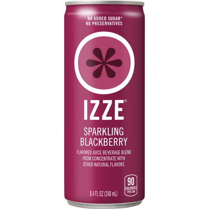 Izze Sparkling Blackberry 8.4