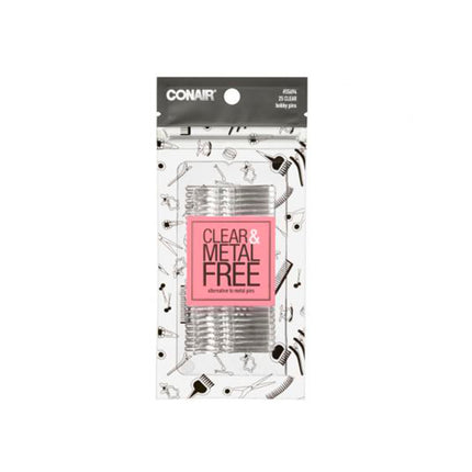 25-Pk Bobby Pins Clear