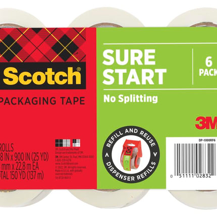 Scotch Packaging Tape Sure Sta