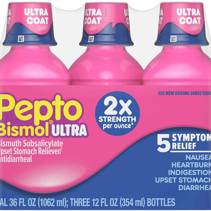 Peptobismol ,Ultra Upset Stoma