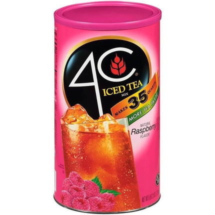 4C Raspberry Iced Tea Mix, 92.