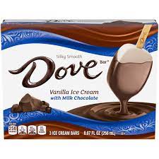 Dove,Vanilla Ice Cream With Mi