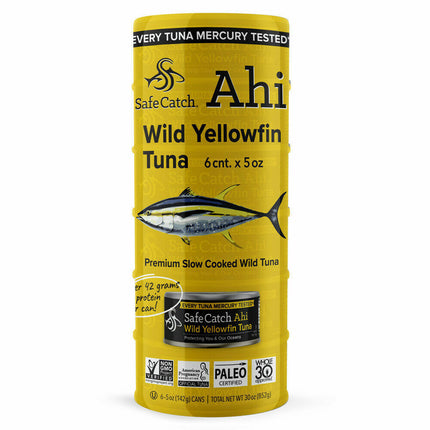 Safe Catch Ahi Tuna Wild Yello