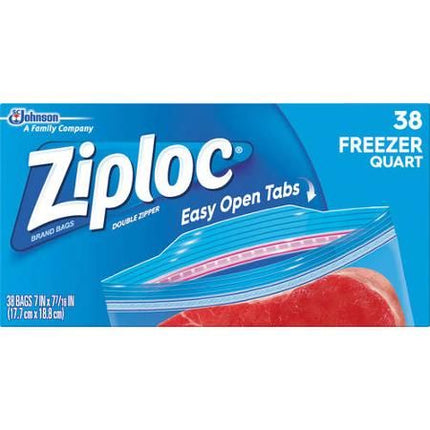 Ziploc,Freezer Gallon 125 Coun