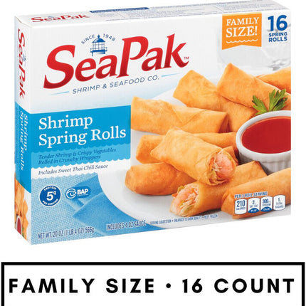 Sea Pak Shrimp Spring Rolls 20