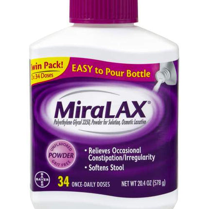 Miralax, 34 Once Daily Doses 2