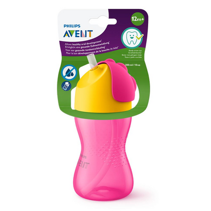 Vaso Entrenador Rosado 10 Oz
