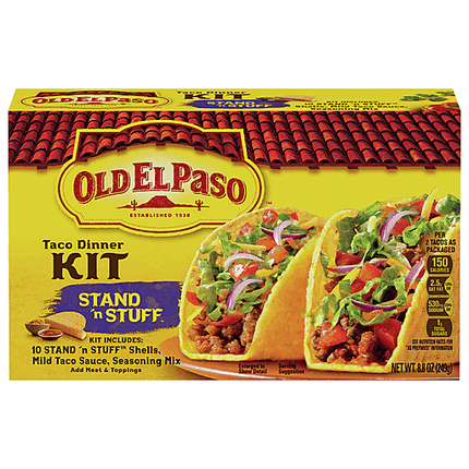 Old El Paso Taco Dinner Kit 8.