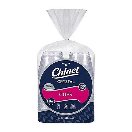 Chinet Cut Crystal 9 Oz Cups 1