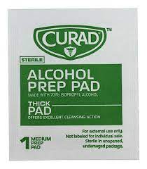 Curad Alcohol Prep Paads