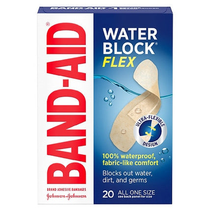 Band Aid Water Block 20 Ct