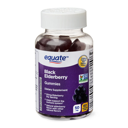 Equate Black Elderberry Gummie