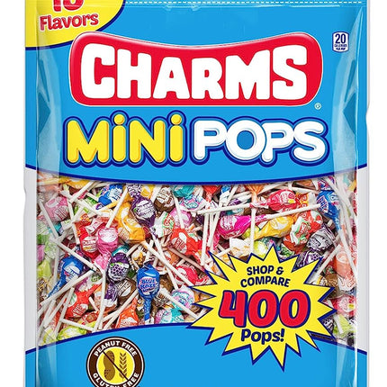 Charms mini pops 400 count