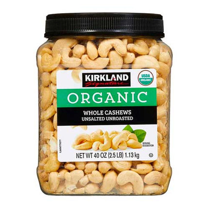 Kirkland Organic Whole Cashews