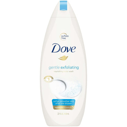 Dove 22 Oz Body Wash Exfoliati