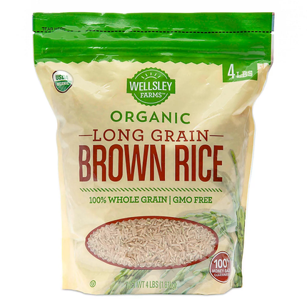 Wf Organic Long Grain Brown Ri