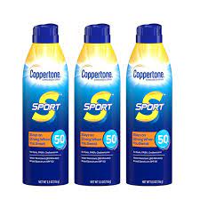 Coppertone Sport Spray 3 Pack