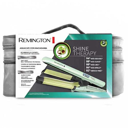 Combo Plancha Alisadora Shine