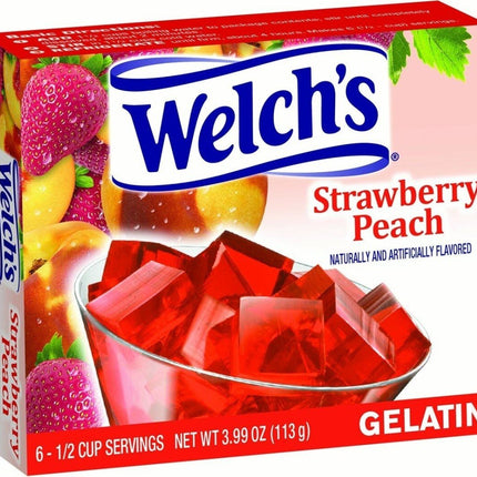Welch'S Strawberry Peach Gelat