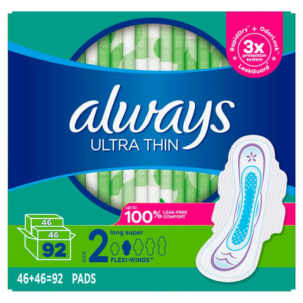 Always Ultra Thin Flexi Wings
