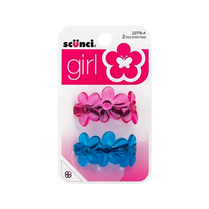 2-Pk Gel Flwr Ponytailerst/G