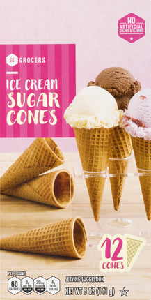 Se Grocers Ice Cream Sugar Con