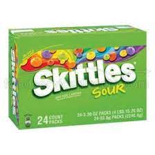 Skittles Sour Candy 24 Count