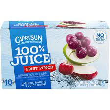 CapriSun 100% Juice 40 CT Pouc
