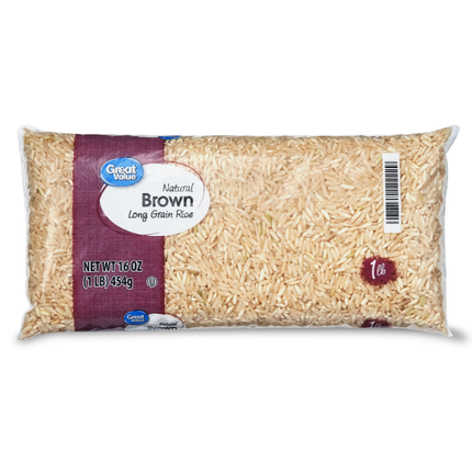 Great Value Brown Rice Whole