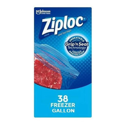 Ziploc,Freezer Gallon 152 Coun