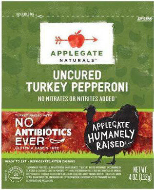 Applegate Turkey Uncured Peppe