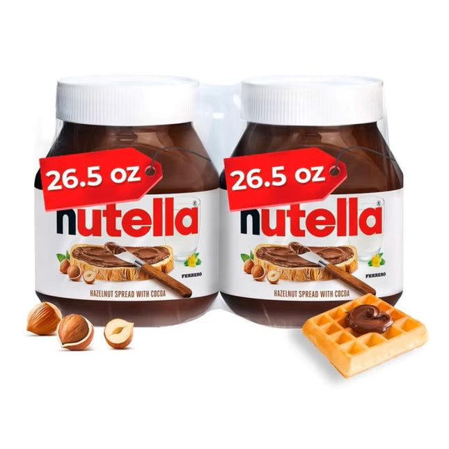 Nutella,Hazelnut Spread with C