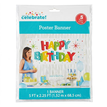 Way to celebrate poster banne