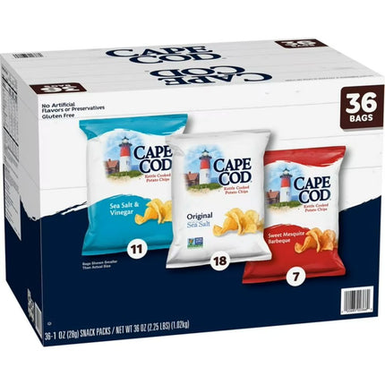 Cape cod 36 bag kettle cooked