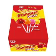 Starburst Pops Lollipop Outsid
