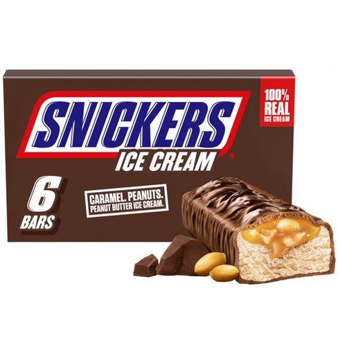 Snickers, Ice Cream Bars 6 Cou