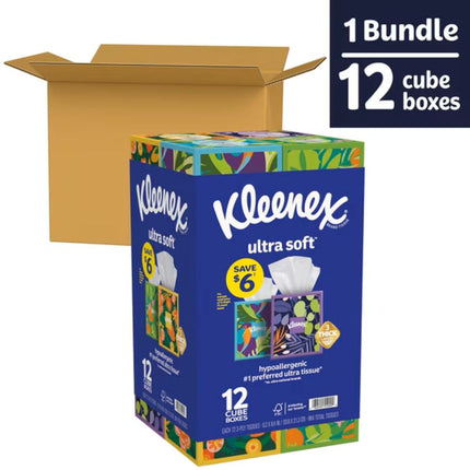 Kleenex Ultra Soft 3-Ply Faci