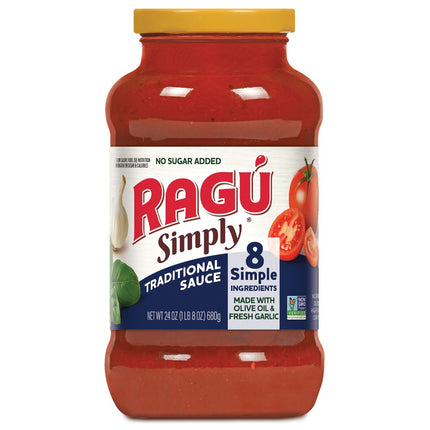 Ragu simply traditional sauce 24 Oz