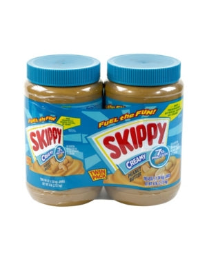 SKIPPY Creamy Peanut Butter Twin Pack 2