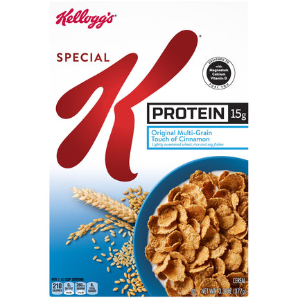 Kellogg's Special K Protein original multi grain touch of cinnamon 13.3Oz