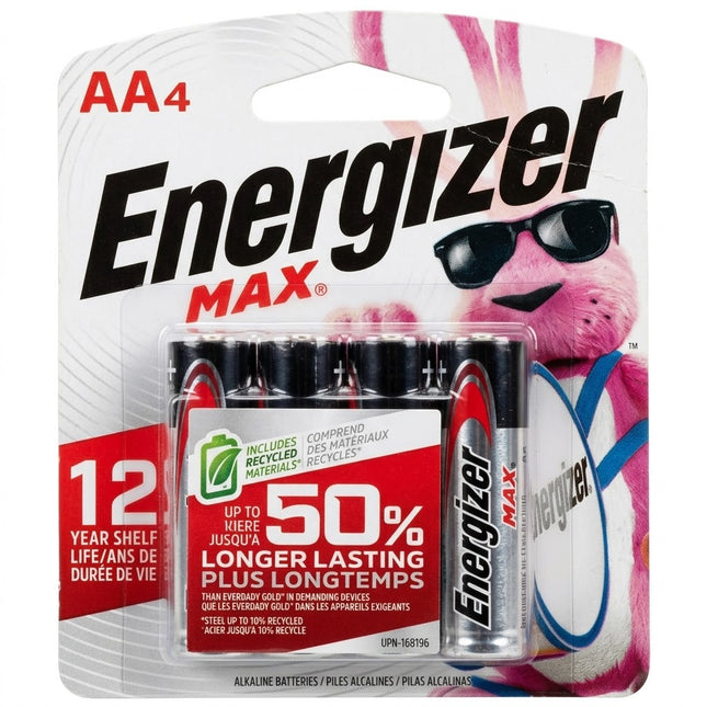Energizer MAX AA Batteries (4