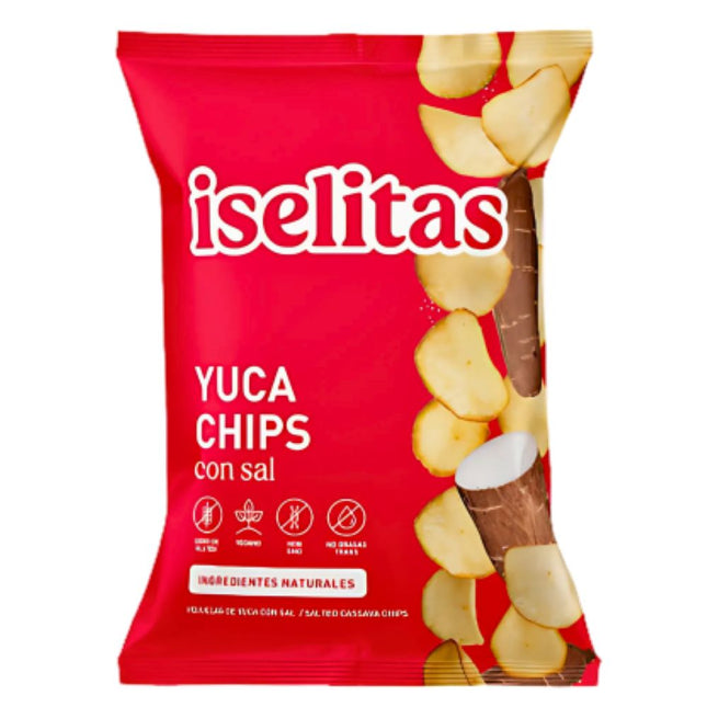 Iselitas Yuca Chips Sal 180