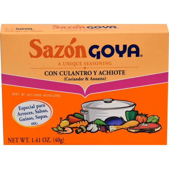Sazon Goya a unique seasoning