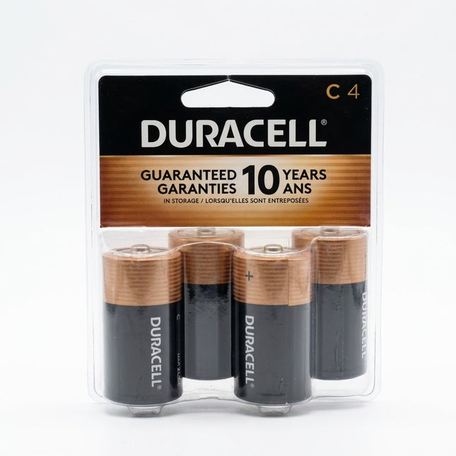 Duracell C 4  pack4