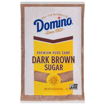 Domino Dark Brown Sugar 32 Oz