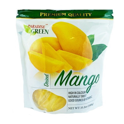 Paradise Green Premium Dried Mango, 35.2 oz