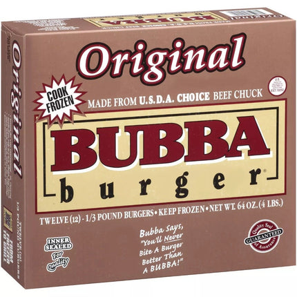 Angus Beef Bubba Burger, 12 Pk
