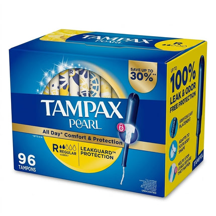 Tampax Pearl Regular 96 Count