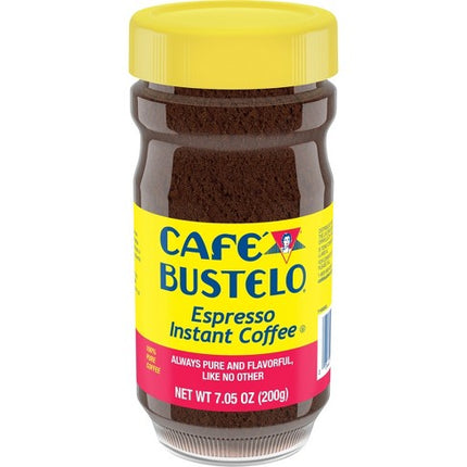 Caf? Bustelo Espresso Style Dark Roast Instant Coffee7.05 Oz