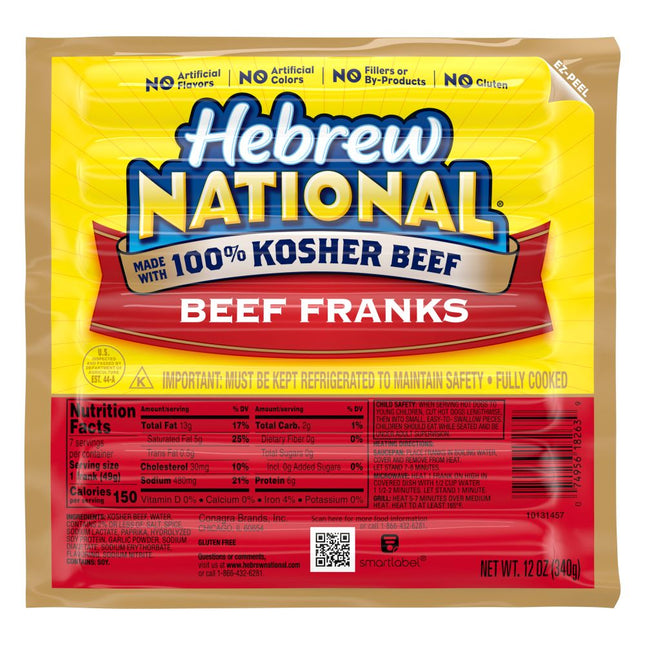 Beef Franks – Hebrew National